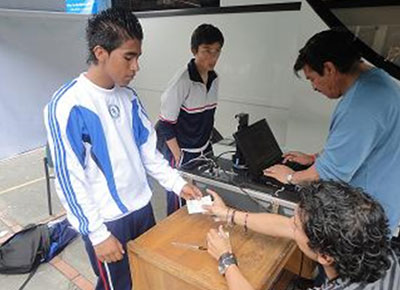La Registraduría continúa desde hoy lunes 22 de abril campañas de identificación en colegios de Bogotá y Cundinamarca para celebrar el Mes del Niño