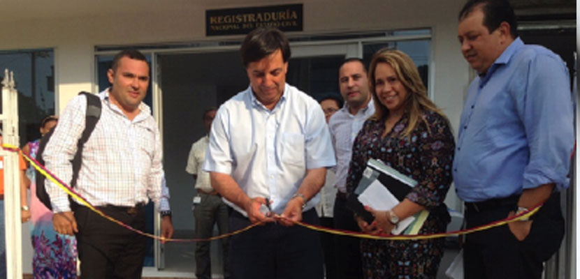 Registrador Nacional inaugura nueva sede auxiliar de la Registraduría en Cartagena (Bolívar) 