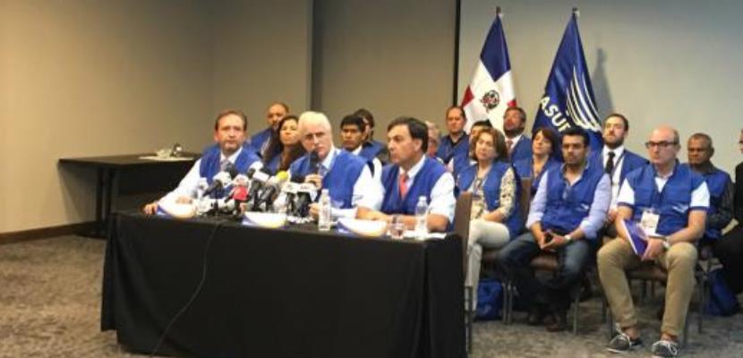Bajo la coordinación del Registrador Nacional de Colombia, Misión de Unasur inicia observación previa a elecciones de este domingo en República Dominicana