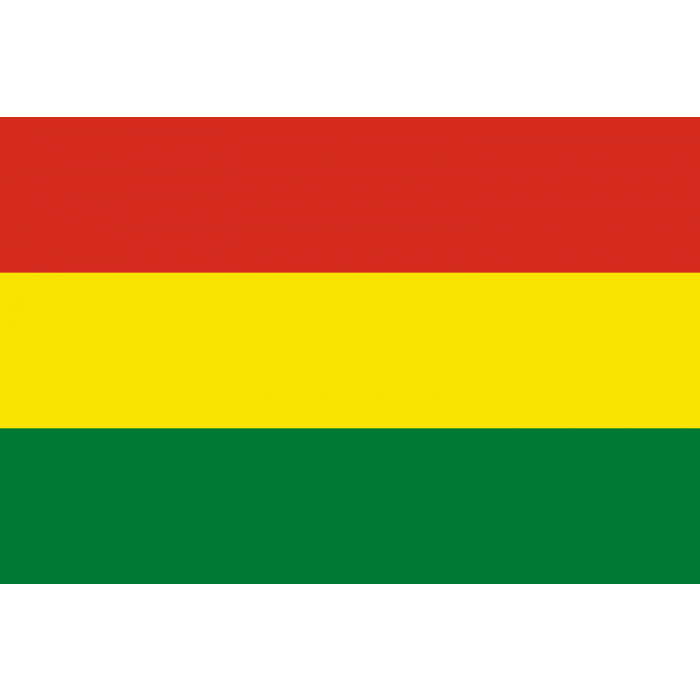 Bandera - Estado Plurinacional de&nbsp;Bolivia