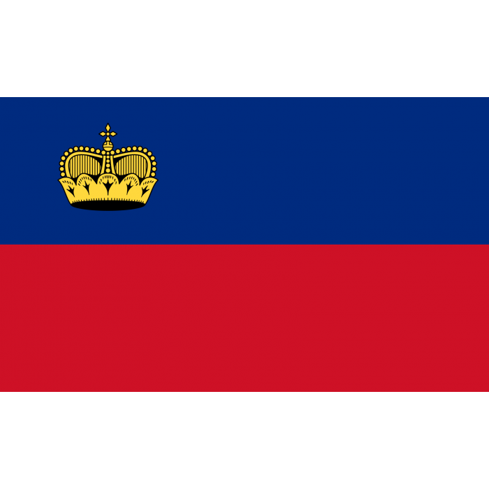 Bandera - Principado de Liechtenstein
