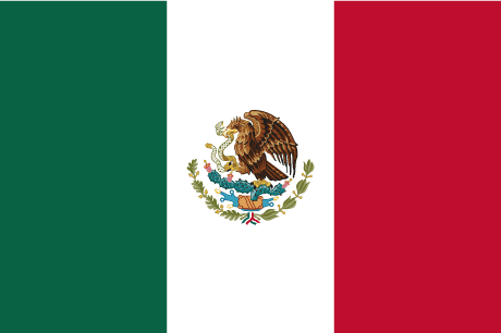 Bandera - Estados Unidos Mexicanos