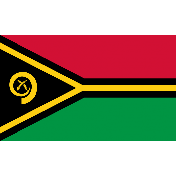Bandera - República de Vanuatu