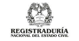 Logotipo, imagen de la entididad que apoya al Sistema de Capacitación Electoral SICE - Registraduria Nacional del Estado Civil