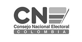 Logotipo, imagen de la entididad que apoya al Sistema de Capacitación Electoral SICE - Consejo Nacional Electoral